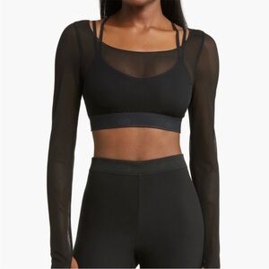 ALO Yoga Airlift Long Sleeve Ballet Dream Bra